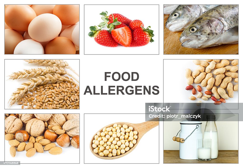 Allergie-food-Konzept - Lizenzfrei Pollen Stock-Foto