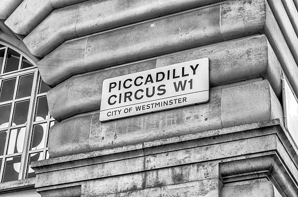 istock Piccadilly Circus street sign, London 492071696