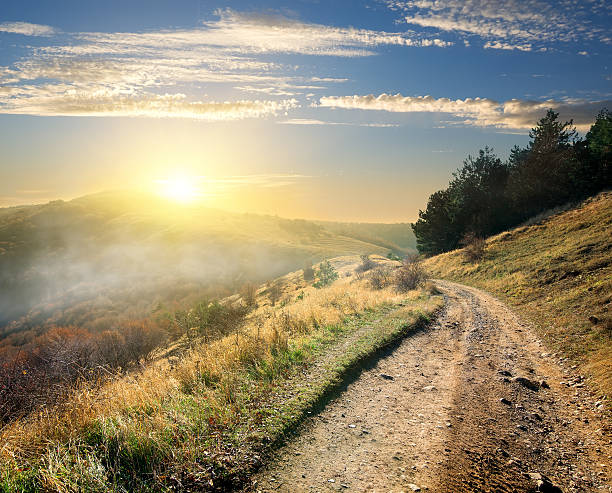 istock Road in the morning 492072494