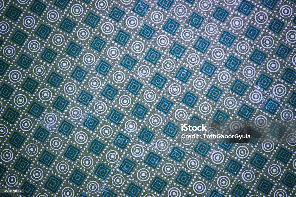 Square Circlular Pattern Square And Circle Retro Paper Pattern Stock Photo - Download Image Now ...