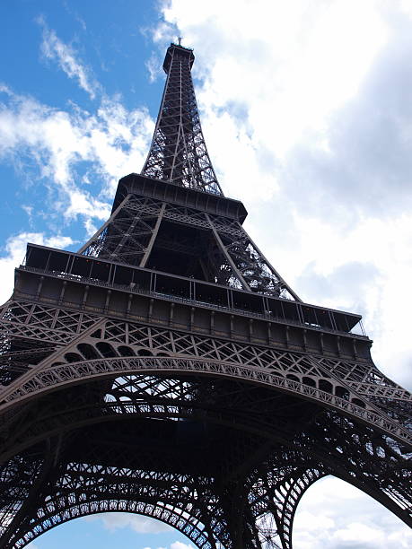 istock Eiffel Tower Dividing the Sky in Half 492077764