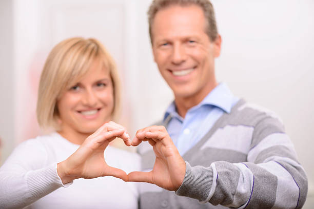 istock Agreeable couple celebrating St Valentine day 492078218