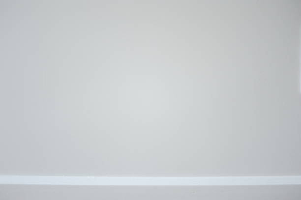 Classic grey painted wall.