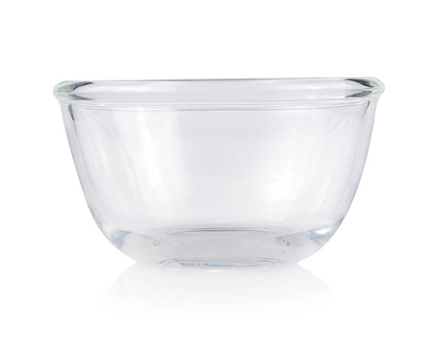 istock Empty bowl glass isolated on the white background. 492080434