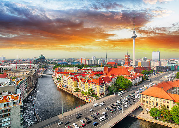istock Skyline of Berlin in sunset 492080768