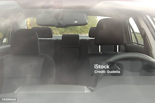 Car Interior Stock Photo - Download Image Now - Front View, Car, Vehicle Seat
