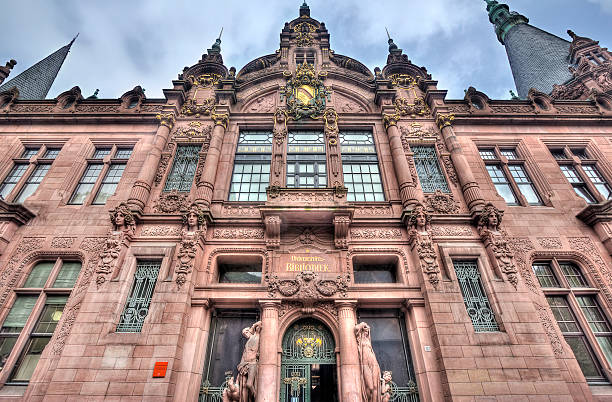 Heidelberg University, Germany stock photo