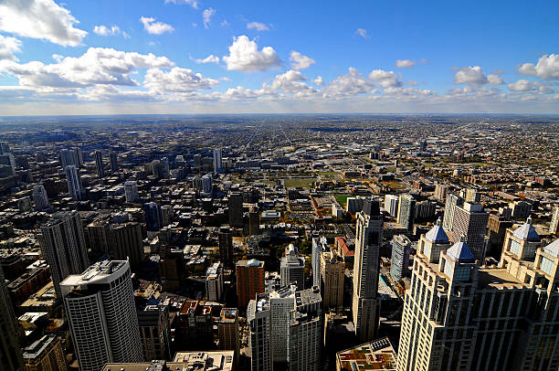 istock Skyline and Blue Sky in Chicago/USA 492094198
