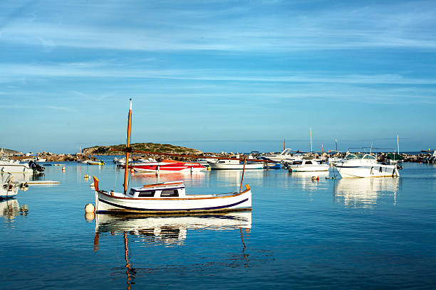 istock Ship on the Ibiza island 492095788
