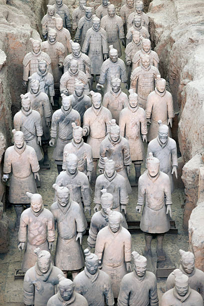 istock Terracotta Warriors in Xian, China 492098250