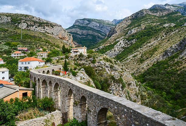 istock Aqueduct in Old Bar, Montenegro 492101262