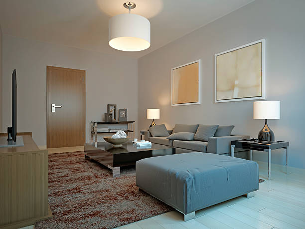 istock Vintage living room design 492103024