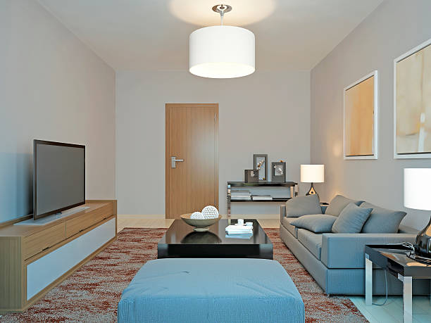 istock Roomy living room minimalism 492103220