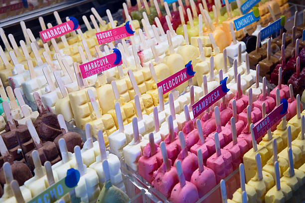 ice cream selection