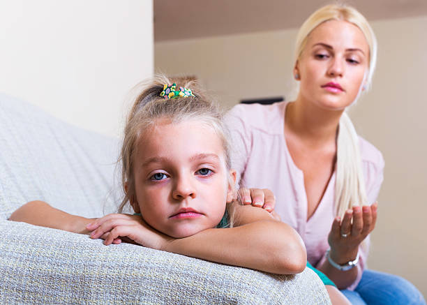 istock woman and offended child 492106720