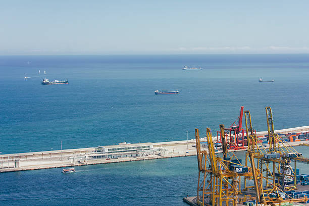 istock cargo containers, global cargo containers transportation business 492120848