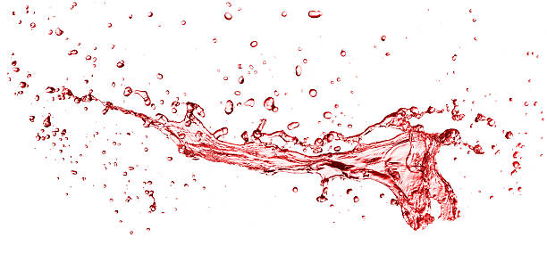 istock red wine splash, isolated on white background 492121670