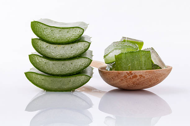 istock Aloe Vera slice natural spas ingredients for skin care isolated 492123444