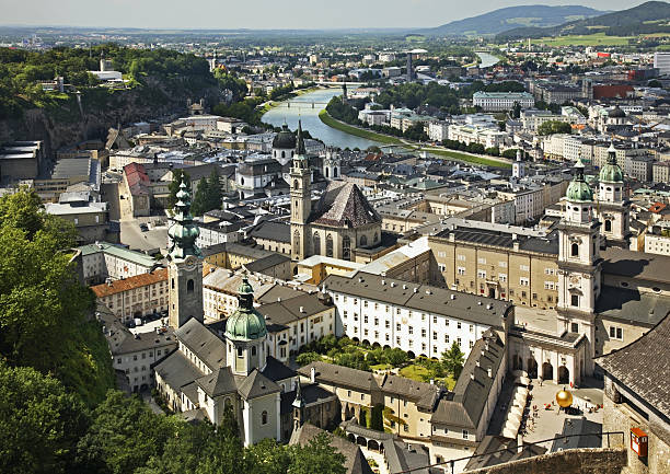 istock Panoramic view of Salzburg. Austria 492124992