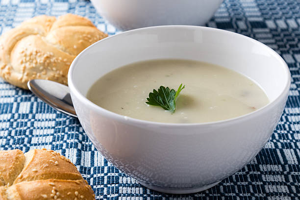 istock champignon soup in white bowl 492127926