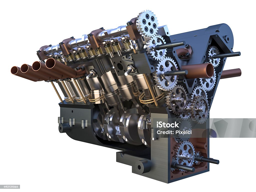 Open Port Engine Open Engine Stock Photo - Download Image Now - Car, 2015, Air Valve ...