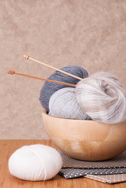 istock Knitting Accessories. Yarn Balls 492145745