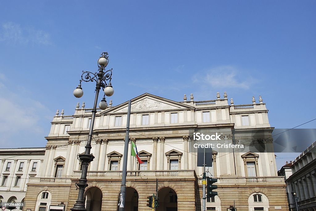 Teatro alla Scala, Milano - Foto stock royalty-free di Architettura