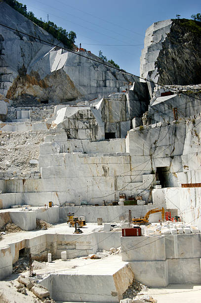 istock Marble quarry in Carrara White Italy 492146847