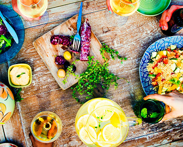 istock Food Beverage Party Meal Drink Concept 492148740