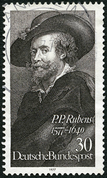 istock Postage stamp Germany 1977 shows painter Peter Paul Rubens 1577-1640 492149453