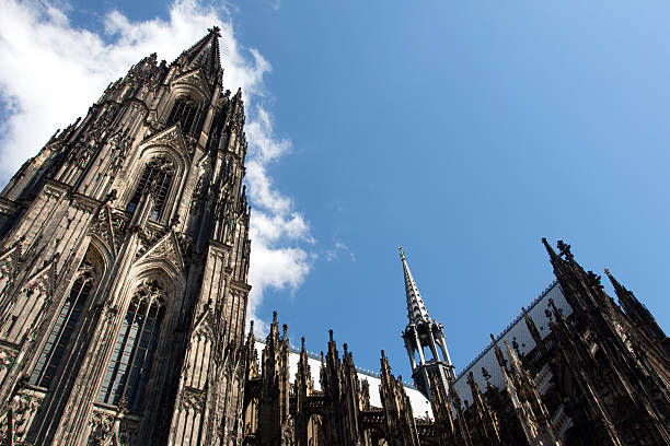 istock Cologne Cathedral against the blue sky in Germany 492149761