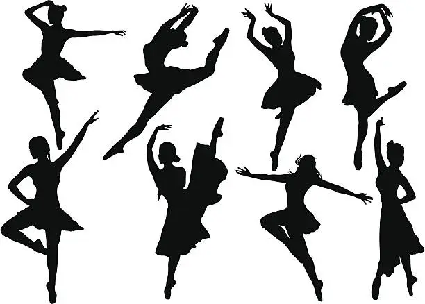 Vector illustration of Ballet