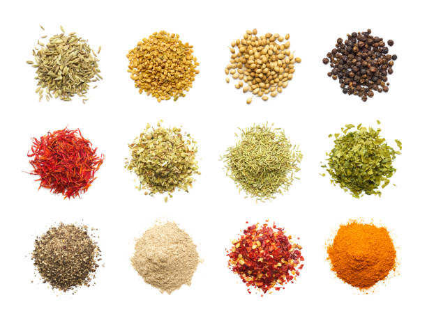 istock Spices and Herbs Isolated on White Background 492151374