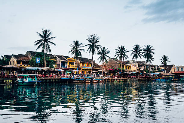 istock Hoi An ancient town in twilight 492153524