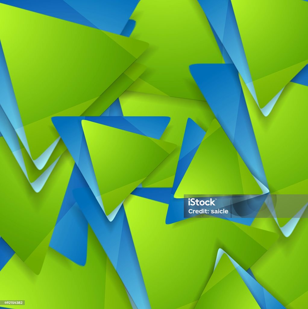 Tech Pattern Triangles Tech Geometric Background Triangles Pattern Stock Illustration ...