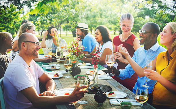 istock Friends Outdoors Nature Picnic Chilling Out Unity Concept 492154686