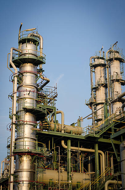 istock column tower petrochemical plant at morning time 492155234