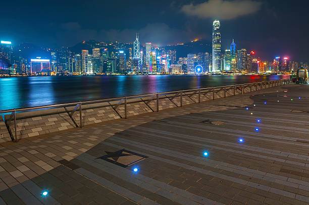 Victoria harbor of Hong Kong