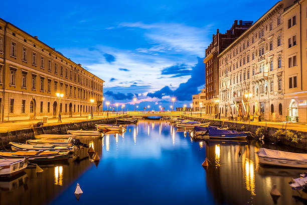 istock Canal grande in Trieste city center, Italy 492159696