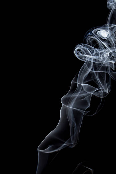 istock Abstract of smoke dance on a black background. 492160872