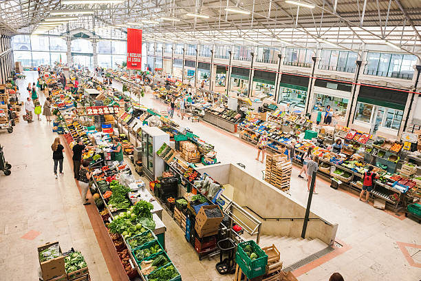 mercado da ribeira 리스본의 - editorial lisbon province lisbon portugal portugal 뉴스 사진 이미지