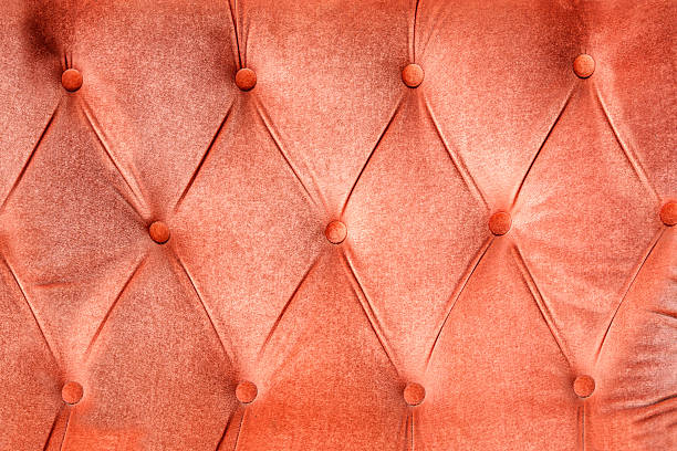 istock Close up of pattern of vintage sofa background 492187060