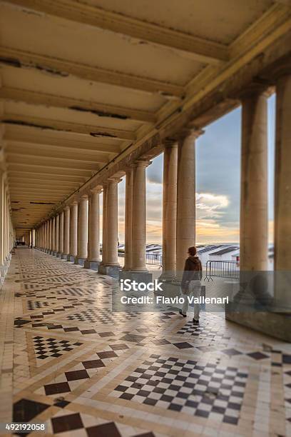 Ostend Royal Galleries Belgium Stock Photo - Download Image Now - Ostend, City, Arcade
