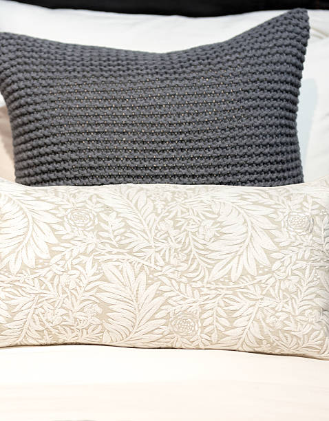 istock Cream and Gray Cushions 492192074