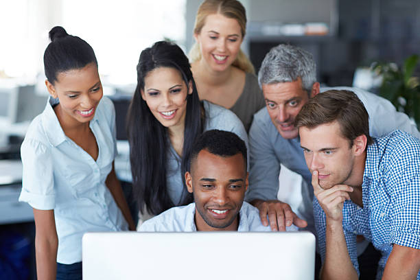 istock Eager to see their online project go live 492195730