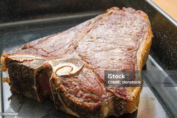 Tbone Steak Stock Photo - Download Image Now - Aberdeen Angus Cattle, Aging Process, Backgrounds