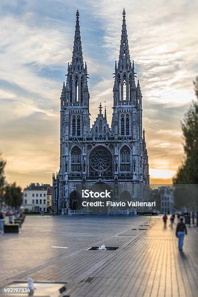 Ostend Church Of Saint Peter And Saint Paul Belgium Stock Photo - Download Image Now