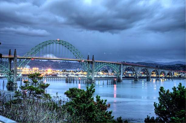 istock newport bridge at dusk 492197553