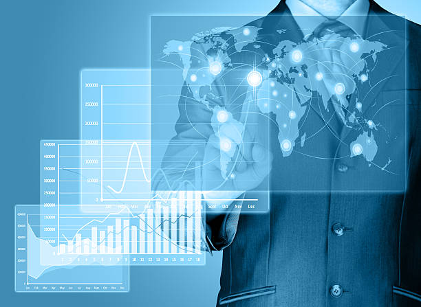 istock businessman with financial symbols 492197613