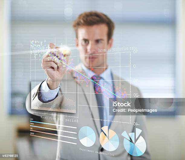 Future Business Trends Stock Photo - Download Image Now - 20-29 Years, Adult, Adults Only